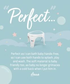 Angelcare Aqua Soft Touch Baby Bath Seat - Blue 16 Angelcare Aqua Soft Touch Baby Bath Seat - Blue -Baby Product angelcare bath seats angelcare aqua soft touch baby bath seat blue 30210978381984