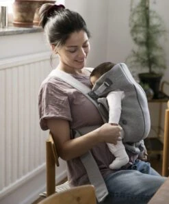 Babybjorn BabyBjörn® Carrier Mini - Light Grey -Baby Product babybjorn baby carriers babybjorn carrier mini light grey 29735178207392