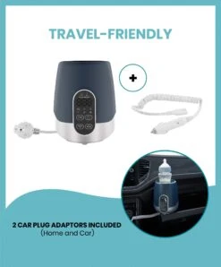 Babymoov NutriSmart Breast Milk/Bottle/Food Warmer With Car Adaptor -Baby Product babymoov babymoov nutrismart breast milk bottle food warmer with car adaptor 32517866553504