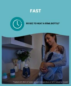 Babymoov NutriSmart Breast Milk/Bottle/Food Warmer With Car Adaptor -Baby Product babymoov babymoov nutrismart breast milk bottle food warmer with car adaptor 32517866913952