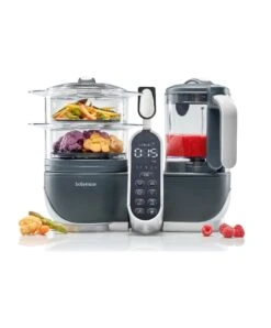 BabyMoov Nutribaby+ 6-in-1 Baby Food Processor - Grey