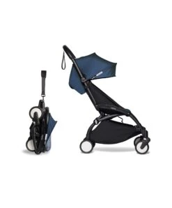 BABYZEN YOYO² Stroller - Air France Blue/Black -Baby Product babyzen pushchairs babyzen yoyo2 6 stroller black air france 29638325141664