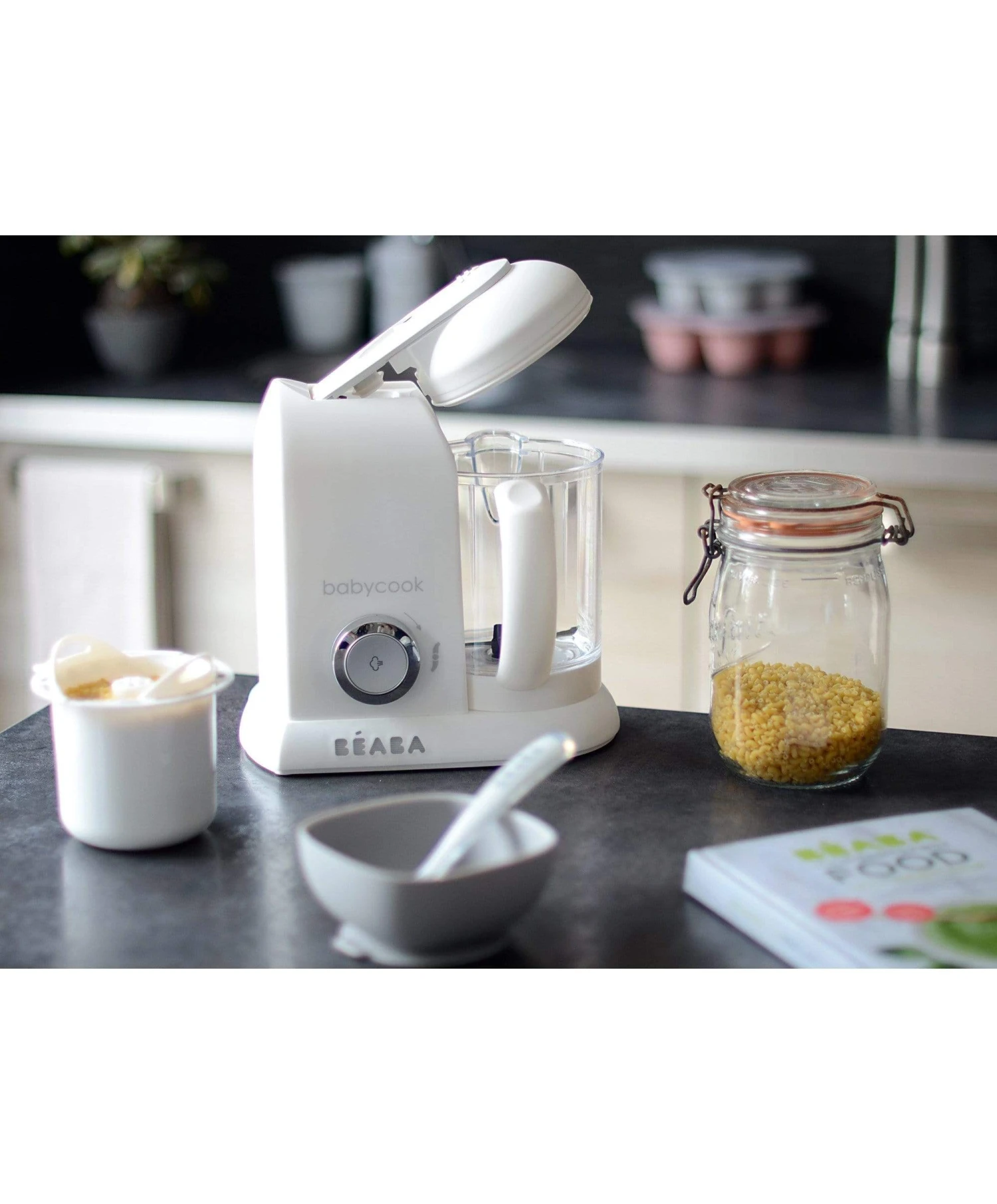 Beaba Babycook® Solo 4 In 1 Food Maker - White/Silver 7 Beaba Babycook® Solo 4 In 1 Food Maker - White/Silver - Image 5