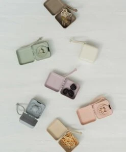 BIBS Dummy Box - Ivory -Baby Product bibs world bottle feeding bibs pacifier box ivory 50477998047573