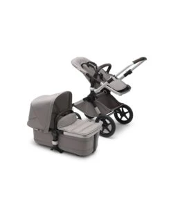 Bugaboo Fox 2 Mineral Pushchair - Aluminium/Light Grey
