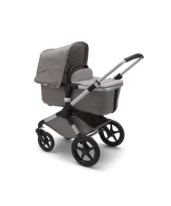 Bugaboo Fox 2 Mineral Pushchair - Aluminium/Light Grey -Baby Product bugaboo pushchairs bugaboo fox 2 mineral aluminium light grey 19030941401248