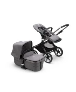 Bugaboo Fox 3 Complete Pushchair - Graphite/Grey Melange -Baby Product bugaboo pushchairs bugaboo fox 3 complete pushchair graphite grey melange 30304453820576
