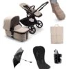 Bugaboo Fox 5 Essential Pushchair Bundle (6 Pieces) - Desert Taupe -Baby Product bugaboo pushchairs bugaboo fox 5 essential pushchair bundle 6 pieces desert taupe 50922697621845