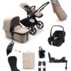 Bugaboo Fox 5 Essential Pushchair Bundle With Maxi-Cosi Pebble 360 Pro (9 Pieces) - Desert Taupe -Baby Product bugaboo pushchairs bugaboo fox 5 essential pushchair bundle with maxi cosi pebble 360 pro 9 pieces desert taupe 50922720690517