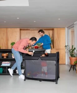 Bugaboo Stardust Travel Cot - Black -Baby Product bugaboo travel cots bugaboo stardust travel cot black 30060928008352