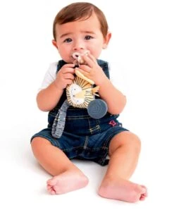 Cheeky Chompers Bertie The Lion Sensory Teething Toy -Baby Product cheeky chompers branded travel toys cheeky chompers bertie the lion sensory teething toy 50541451641173