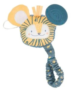 Cheeky Chompers Bertie The Lion Sensory Teething Toy -Baby Product cheeky chompers branded travel toys cheeky chompers bertie the lion sensory teething toy 50541452263765