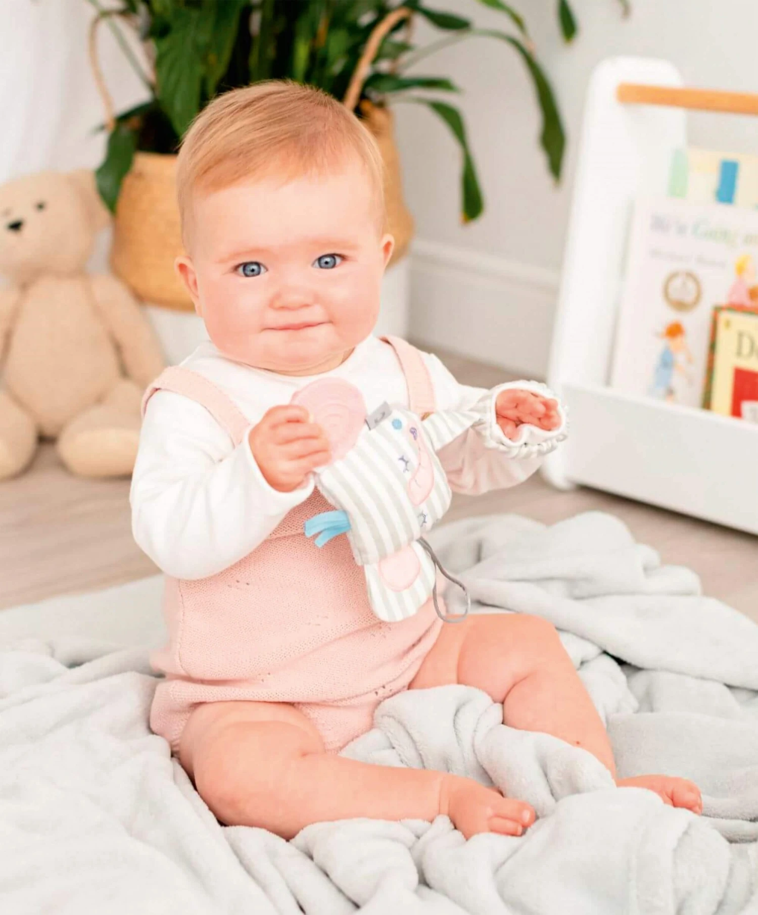 Cheeky Chompers Darcy The Elephant Sensory Teething Toy 7 Cheeky Chompers Darcy The Elephant Sensory Teething Toy - Image 5