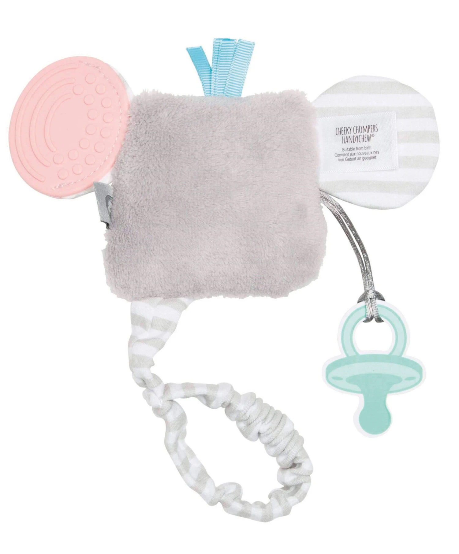 Cheeky Chompers Darcy The Elephant Sensory Teething Toy 11 Cheeky Chompers Darcy The Elephant Sensory Teething Toy - Image 9