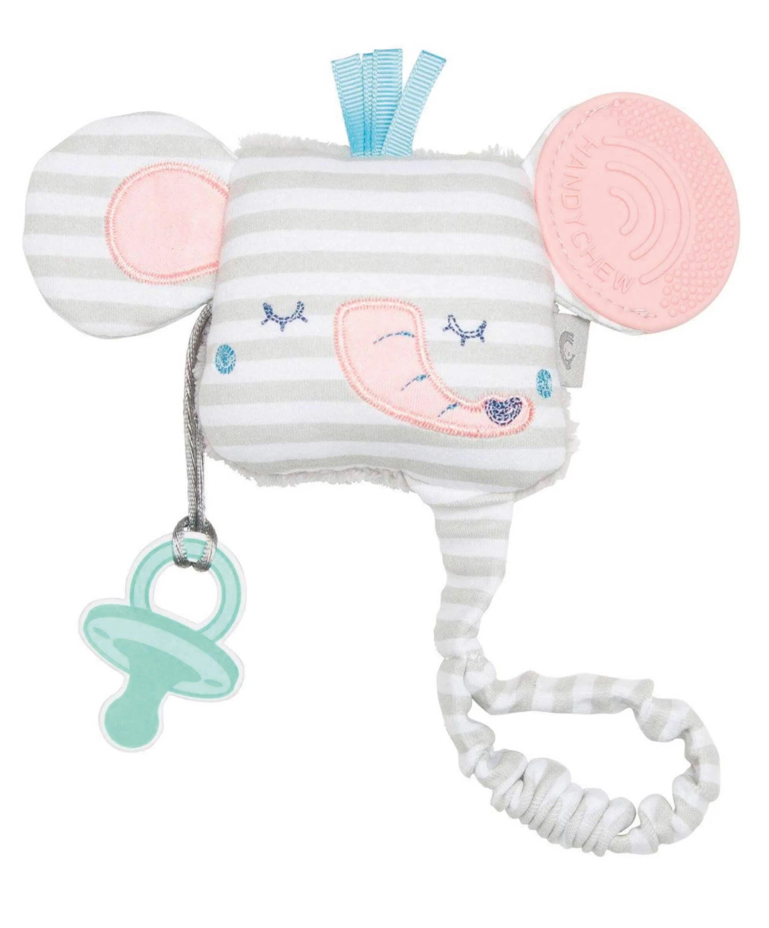 Cheeky Chompers Darcy The Elephant Sensory Teething Toy 10 Cheeky Chompers Darcy The Elephant Sensory Teething Toy - Image 8