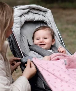 Cheeky Chompers Baby Travel Blanket - Pink Rainbow -Baby Product cheeky chompers cheeky chompers baby travel blanket pink rainbow 50541023494485