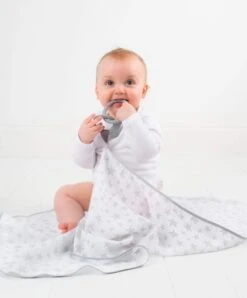 Cheeky Chompers 6-in-1 Multimuslin - Silver Stars 22 Cheeky Chompers 6-in-1 Multimuslin - Silver Stars -Baby Product cheeky chompers comforters cheeky chompers 6 in 1 multimuslin silver stars 29658311229600