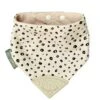 Neckerchew Teething Dribble Bib - Leopard Spot -Baby Product cheeky chompers neckerchew teething dribble bib leopard spot 33303488266400