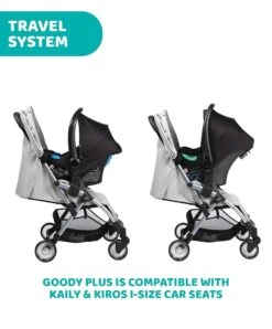 Chicco Goody Plus Stroller - Black Re Lux -Baby Product chicco chicco goody plus stroller grey mist 50697410740565