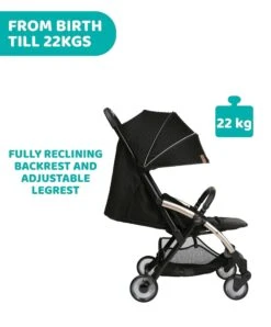 Chicco Goody Plus Stroller - Black Re Lux -Baby Product chicco pushchairs chicco goody plus stroller grey mist 50932823130453