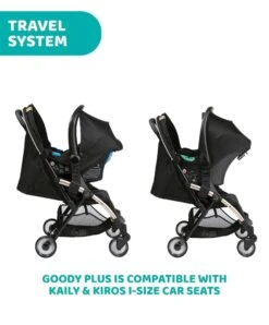 Chicco Goody Plus Stroller - Black Re Lux -Baby Product chicco pushchairs chicco goody plus stroller grey mist 50932823327061