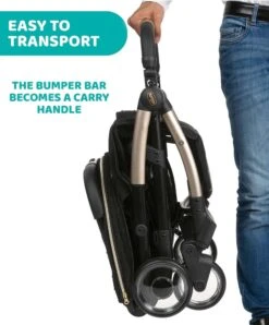 Chicco Goody Plus Stroller - Black Re Lux -Baby Product chicco pushchairs chicco goody plus stroller grey mist 50932823818581