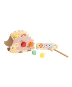 Classic World Hedgehog Wooden Hammer Toy -Baby Product classic world classic world hedgehog pounding bench toy 50543900197205