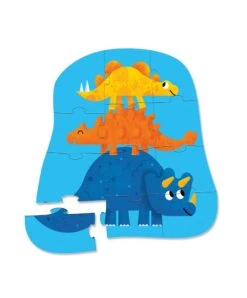 Crocodile Creek - Dino Friends 12pc Mini Puzzle