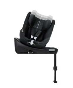 CYBEX Sirona Gi I-Size Car Seat - Moon Black -Baby Product cybex baby car seats sirona gi i size car seat moon black 50400969589077