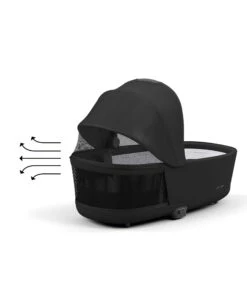 Cybex Priam Lux Carrycoat - Sepia Black -Baby Product cybex carrycots cybex priam lux carrycoat sepia black 50235185234261