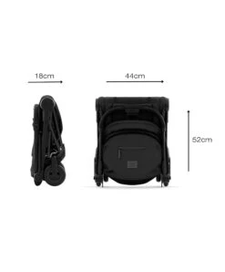 Cybex Coya Pushchair - Matt Black/Sepia Black -Baby Product cybex cybex coya pushchair matt black sepia black 51035445789013