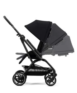 Cybex Eezy S Twist Pushchair In Moon Black -Baby Product cybex pushchairs cybex eezy s twist pushchair in moon black 50036127105365