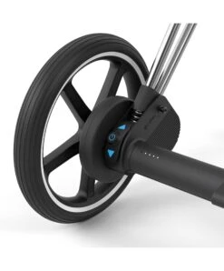 Cybex EPriam Pushchair - Chrome / Sepia Black -Baby Product cybex pushchairs cybex epriam pushchair chrome sepia black 50295392108885