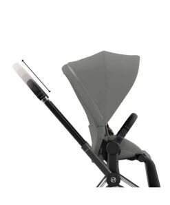 Cybex Priam Pushchair - Chrome / Sepia Black -Baby Product cybex pushchairs cybex priam pushchair chrome sepia black 50295295377749