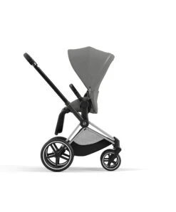 Cybex Priam Pushchair - Chrome / Sepia Black -Baby Product cybex pushchairs cybex priam pushchair chrome sepia black 50295295770965