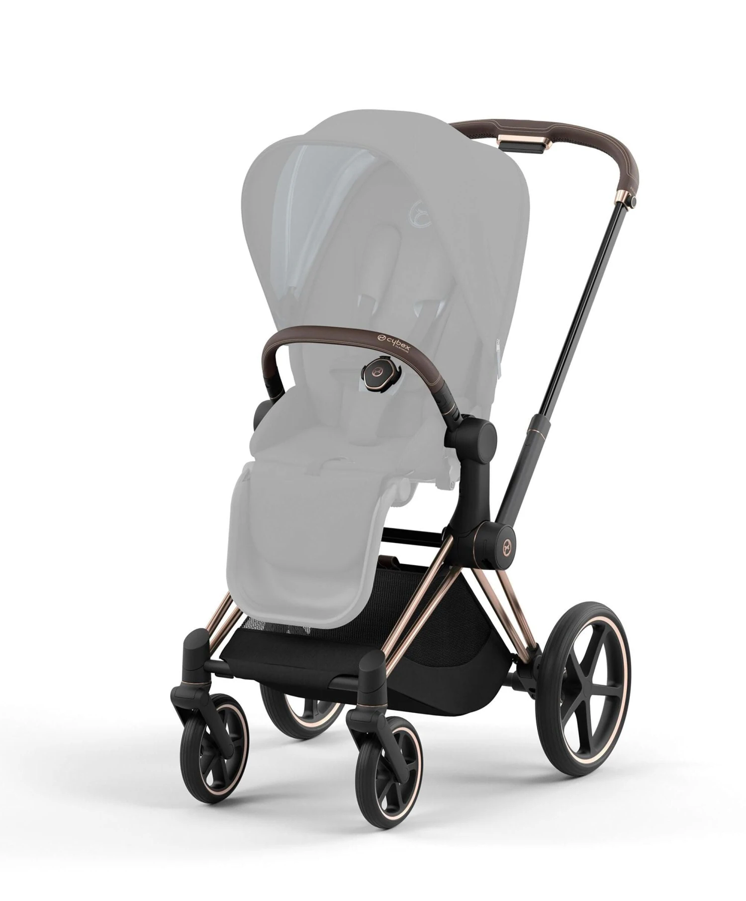 Cybex Priam Pushchair - Rose Gold / Sepia Black 6 Cybex Priam Pushchair - Rose Gold / Sepia Black - Image 4