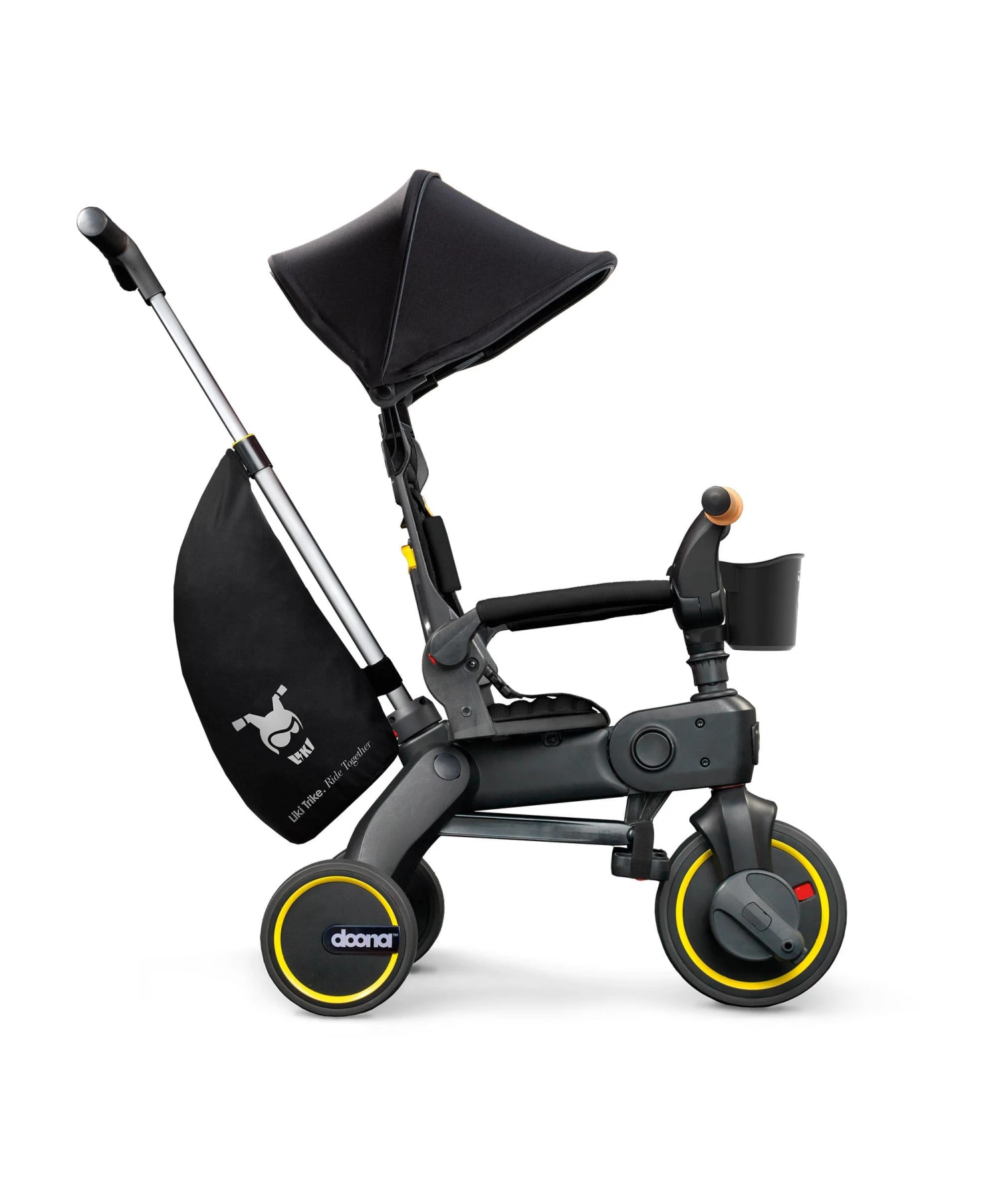 Doona™ Liki Push Along Trike S5 - Nitro Black Deluxe 4 Doona™ Liki Push Along Trike S5 - Nitro Black Deluxe - Image 2