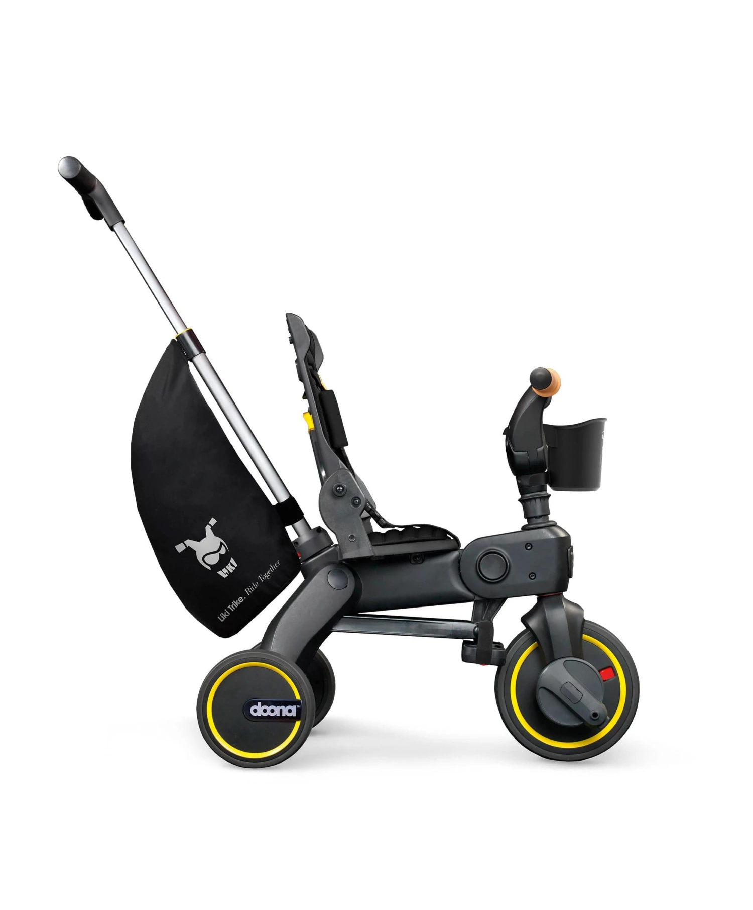 Doona™ Liki Push Along Trike S5 - Nitro Black Deluxe 5 Doona™ Liki Push Along Trike S5 - Nitro Black Deluxe - Image 3