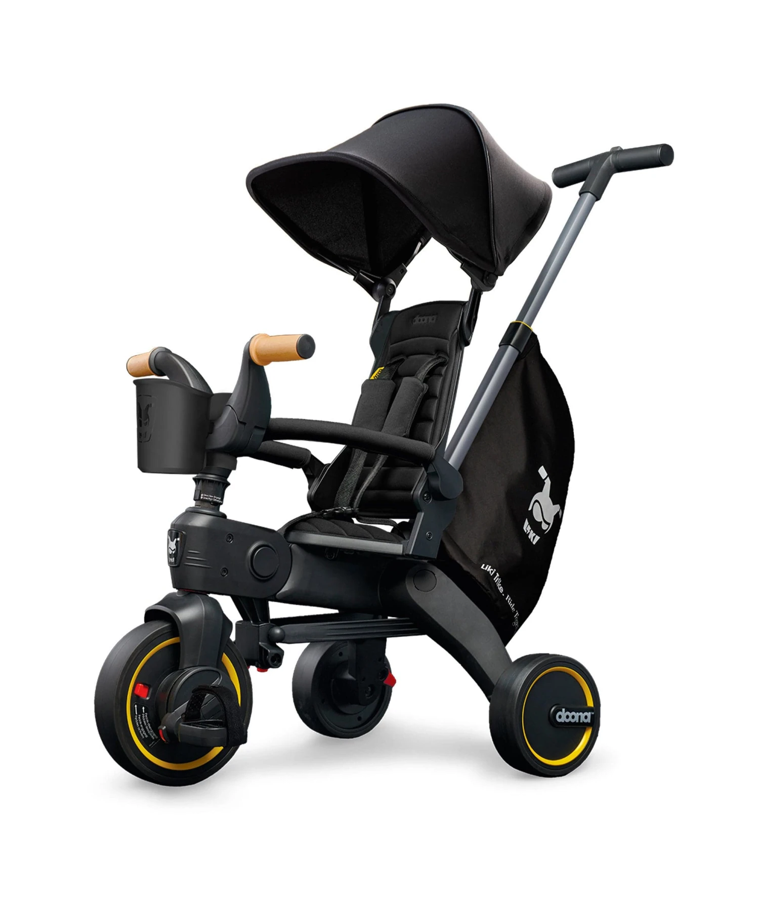 Doona™ Liki Push Along Trike S5 - Nitro Black Deluxe 3 Doona™ Liki Push Along Trike S5 - Nitro Black Deluxe