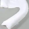 Dreamgenii Pregnancy Support & Feeding Pillow - White Cotton -Baby Product dream genii breastfeeding dreamgenii pregnancy support feeding pillow white cotton 28147334348960