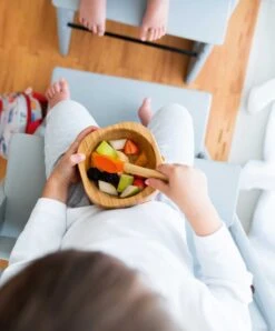 Eco Rascals Bowl & Spoon Set - Grey -Baby Product eco rascals baby weaning eco rascals bowl spoon set grey 50488385896789