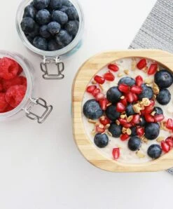 Eco Rascals Bowl & Spoon Set - Grey -Baby Product eco rascals baby weaning eco rascals bowl spoon set grey 50488386093397