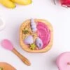Eco Rascals Bowl & Spoon Set - Pink 2 Eco Rascals Bowl & Spoon Set - Pink -Baby Product eco rascals baby weaning eco rascals bowl spoon set pink 50488566579541