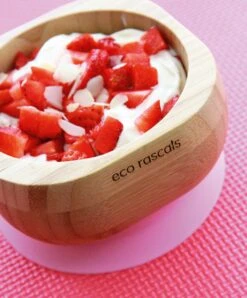 Eco Rascals Bowl & Spoon Set - Pink -Baby Product eco rascals baby weaning eco rascals bowl spoon set pink 50488566677845