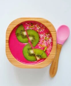 Eco Rascals Bowl & Spoon Set - Pink -Baby Product eco rascals baby weaning eco rascals bowl spoon set pink 50488566743381