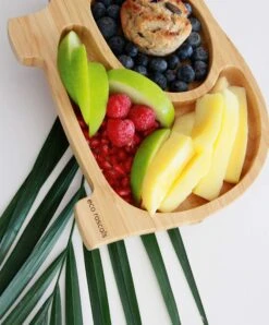 Eco Rascals Elephant Plate - Grey -Baby Product eco rascals baby weaning eco rascals elephant plate grey 50489292292437