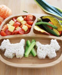 Eco Rascals Toddler Plate - Grey -Baby Product eco rascals baby weaning eco rascals toddler plate grey 50508426510677