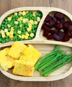 Eco Rascals Toddler Plate - Grey -Baby Product eco rascals baby weaning eco rascals toddler plate grey 50508426543445