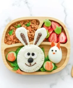 Eco Rascals Toddler Plate - Grey -Baby Product eco rascals baby weaning eco rascals toddler plate grey 50508426608981