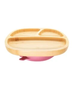 Eco Rascals Toddler Plate - Pink -Baby Product eco rascals baby weaning eco rascals toddler plate pink 50489268666709